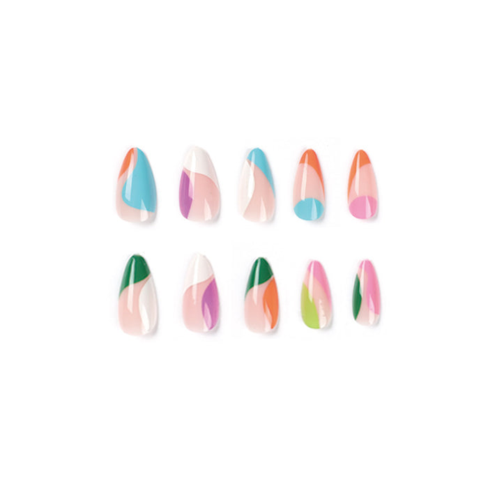 Artful nail art with colorful accents Stornfield