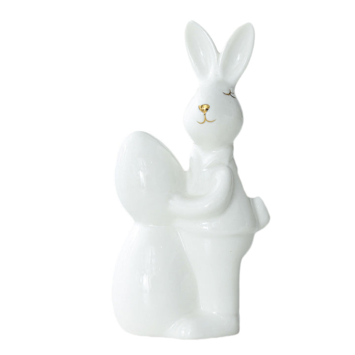 Ceramic Bunny Figurine Stornfeild