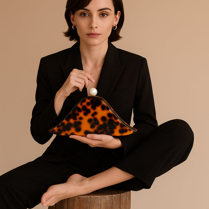 Artistic Resin Clutch