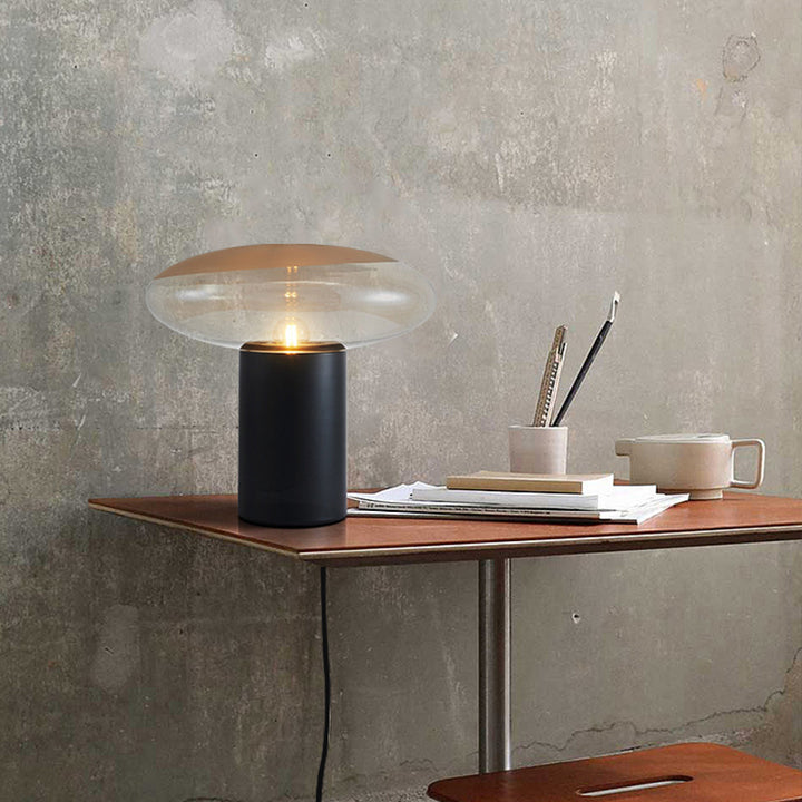 Contemporary Glass Table Lamp