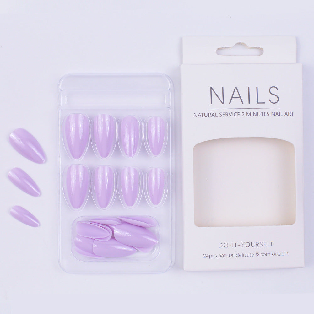 Artificial nails in modern stiletto design Stornfield 1787298847