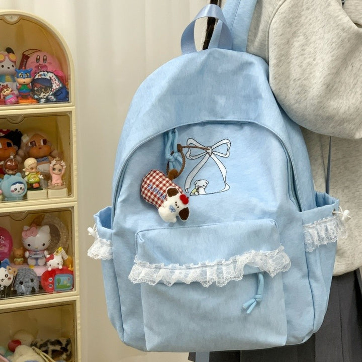 Playful backpack with cute design and practical compartments Stornfield