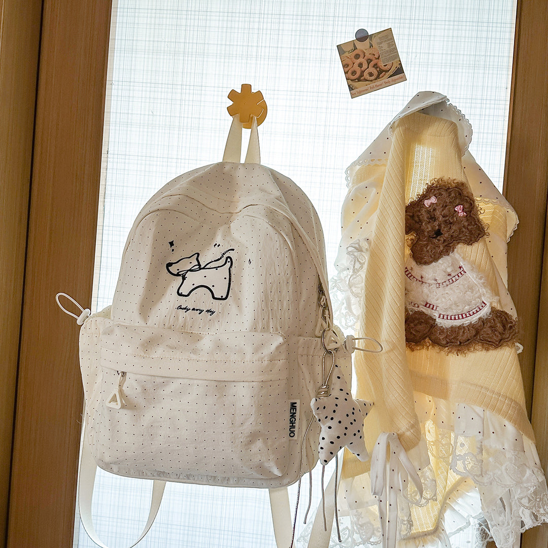 Casual Cute Character-Designed Backpack Stornfield