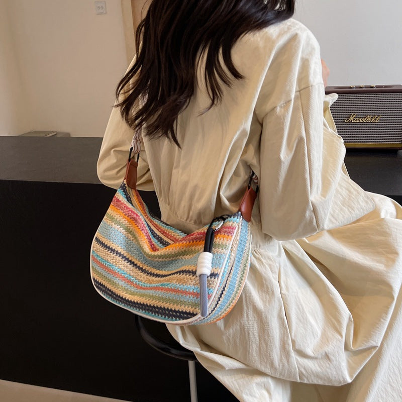 Shoulder Bag Made of Handmade, Sustainable Material Stornfield
