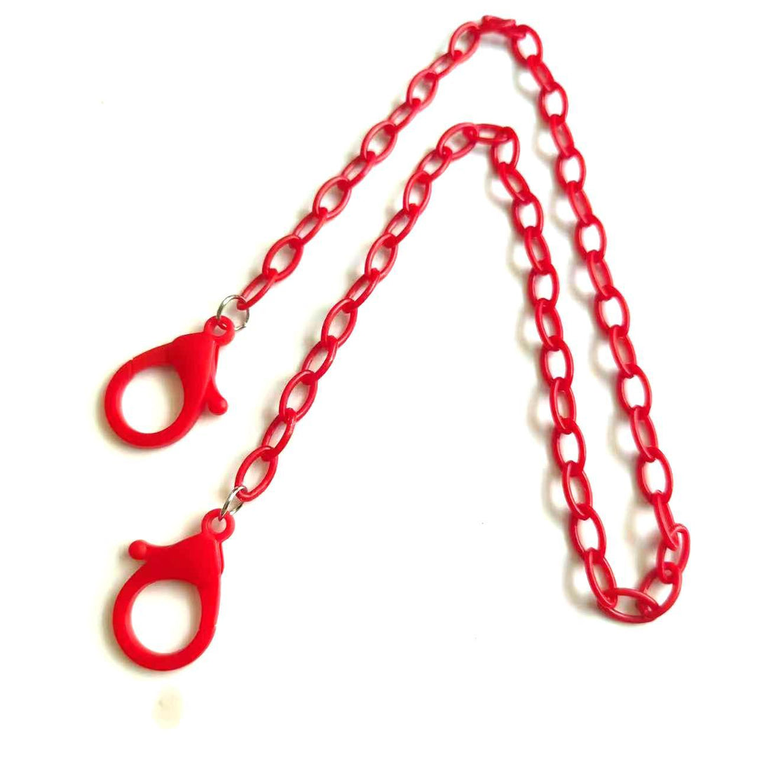 Fashionable Glasses Holder Chain Made of Transparent Material Stornfield
