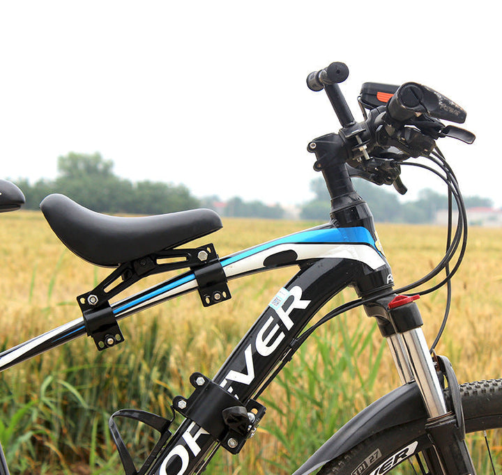 padded top-tube child bike saddle with adjustable clamp Stornfield