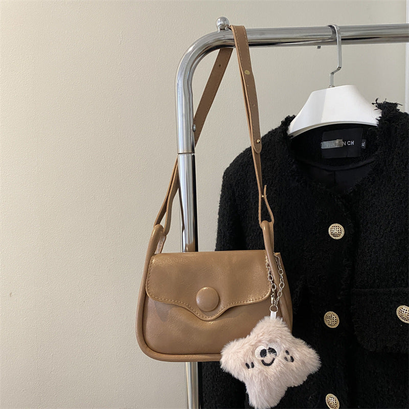 Retro Minimalist Crossbody Bag