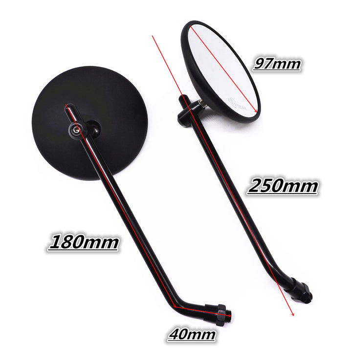 Motorcycle rearview mirror with adjustable design Stornfield