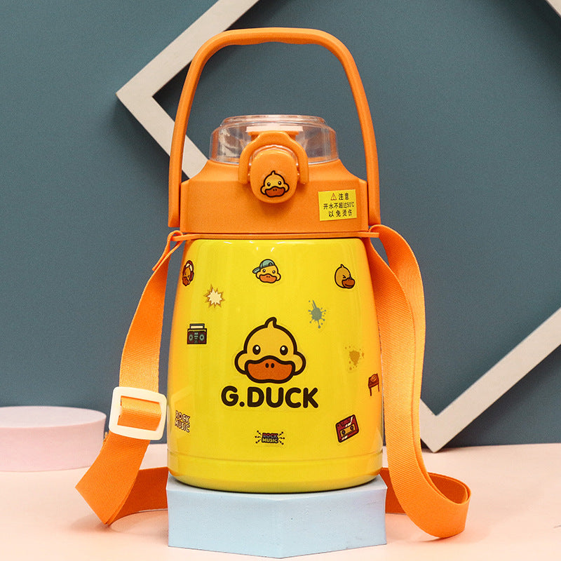 Ladies' insulated bottle with functional carrying strap and child-friendly design Stornfield