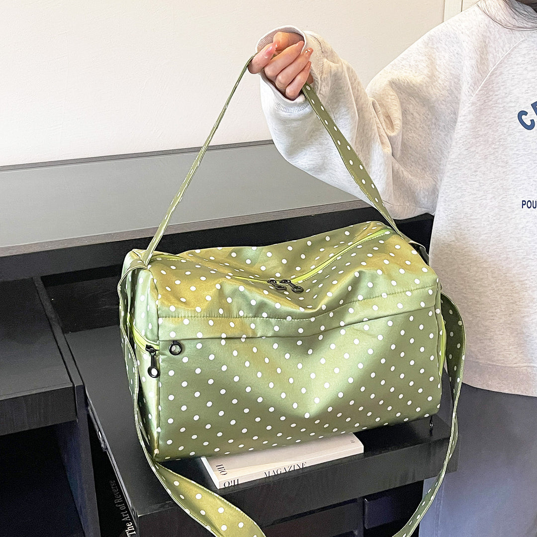 Polka Dot Gym Duffel Bag Stornfield