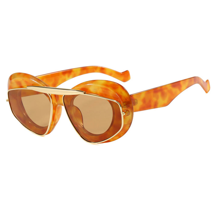 Women futuristic sunglasses with elegant frame Stornfield