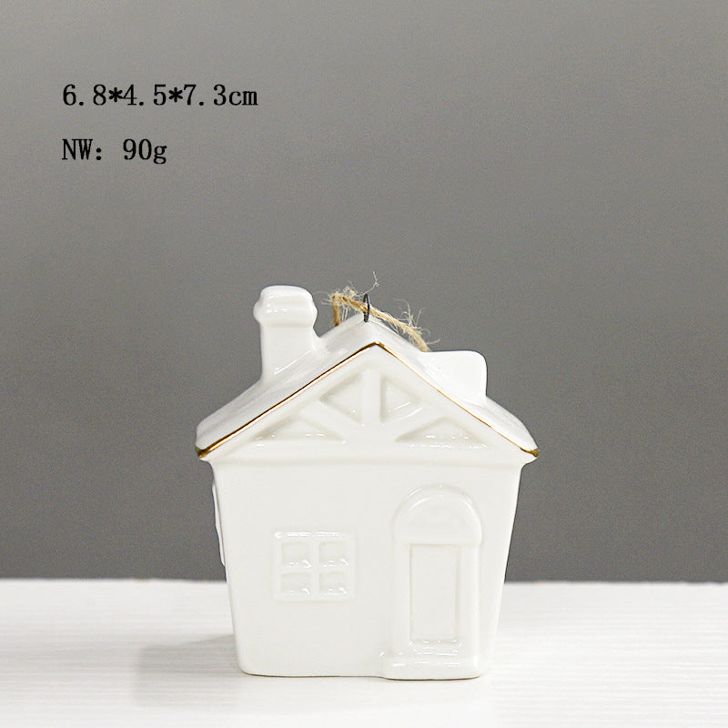 Decorative House-Shaped Ceramic Stornfeild