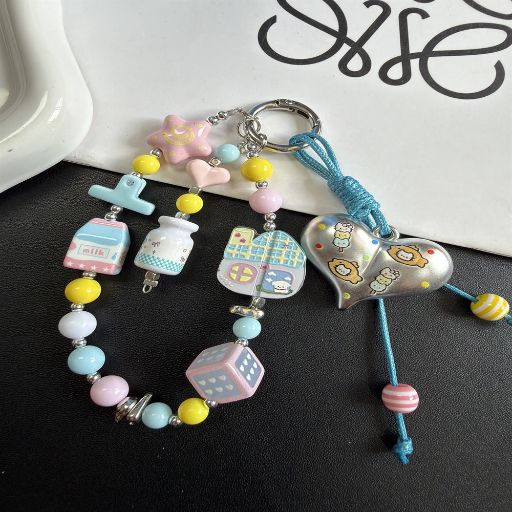 Playful Themed Charm Phone Lanyard Stornfield