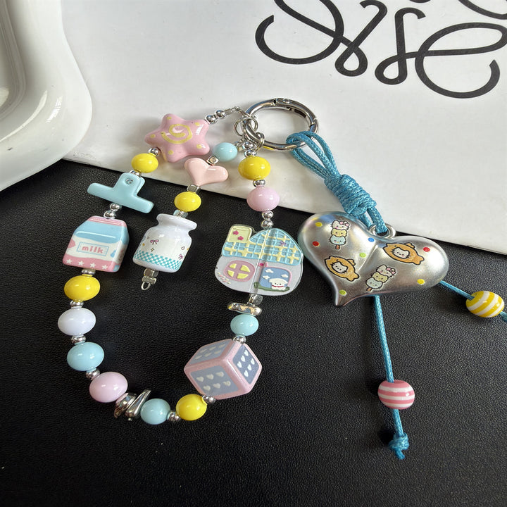 Playful Themed Charm Phone Lanyard Stornfield