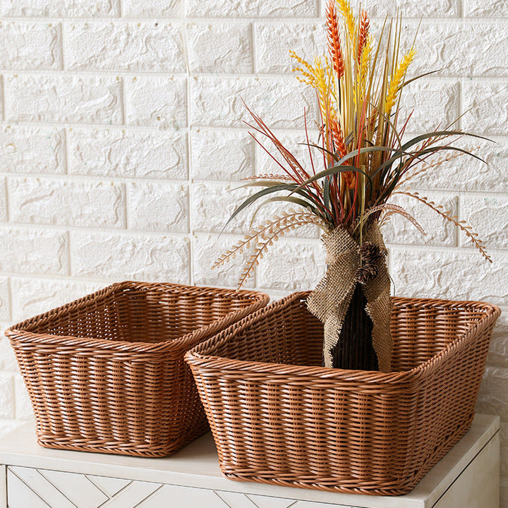 Handwoven Rustic Storage Basket with Ergonomic Design Stornfield
