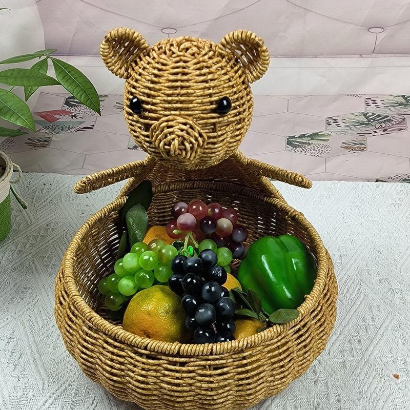 Handcrafted Food and Decor Basket Stornfield