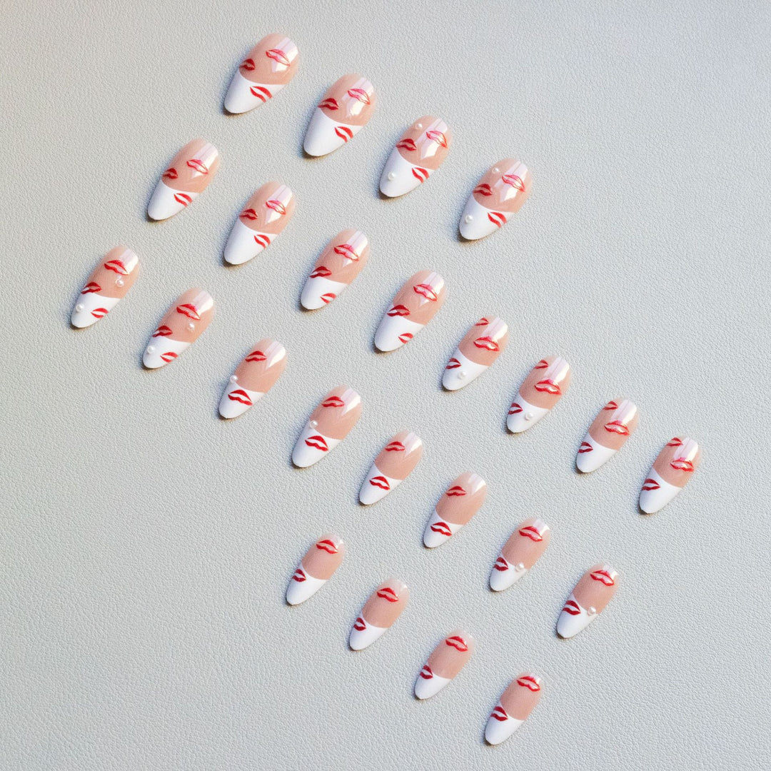 Premium Kiss Mark Nail Art Set