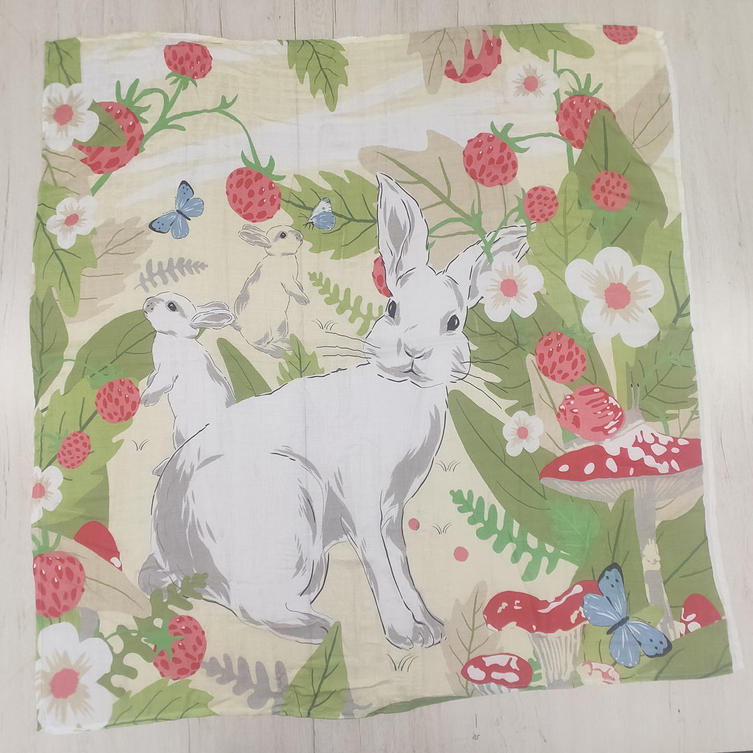 Floral Print Lightweight Scarf Stornfield
