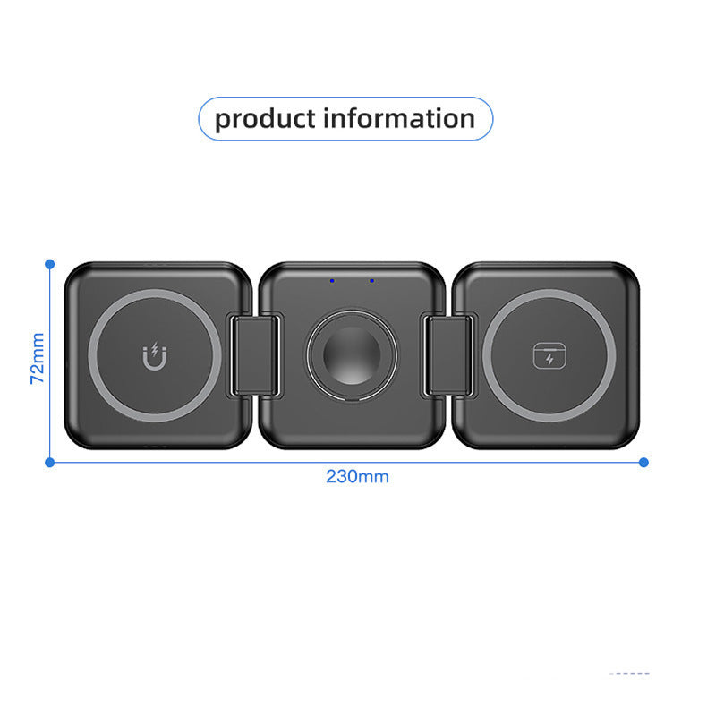 3-in-1 foldable wireless charging station Stornfield