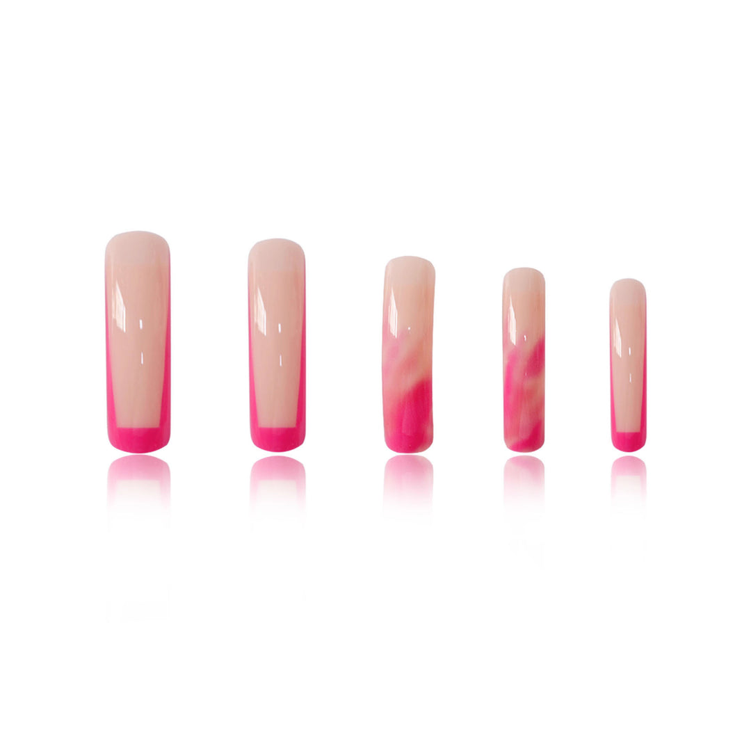 Artistic Long-Lasting Press-On Nail Set Stornfield