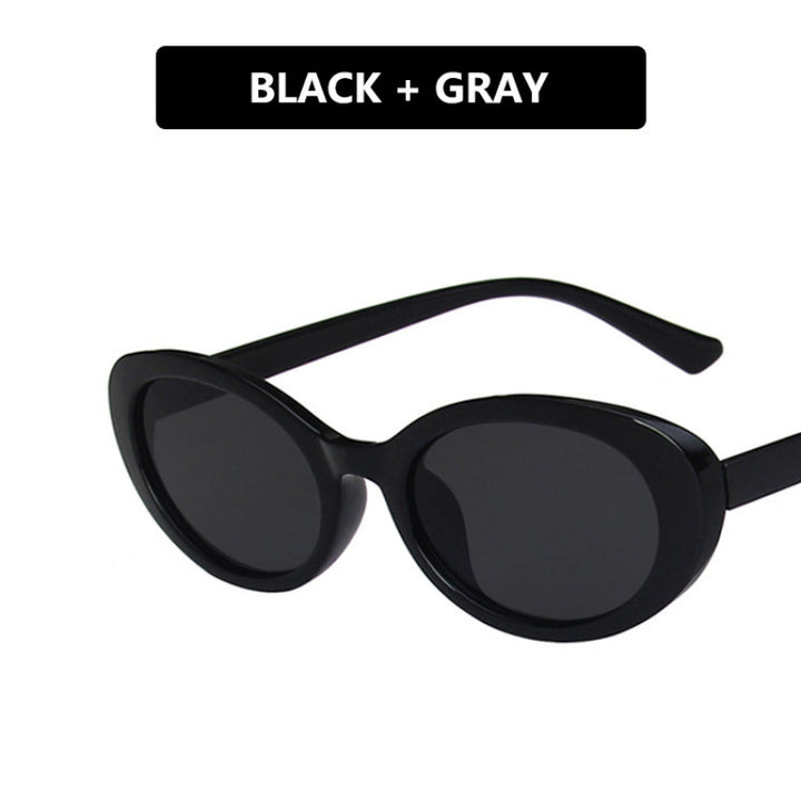 Women's Cat-Eye Sunglasses with Transparent Frame and Gradient Lenses Stornfield