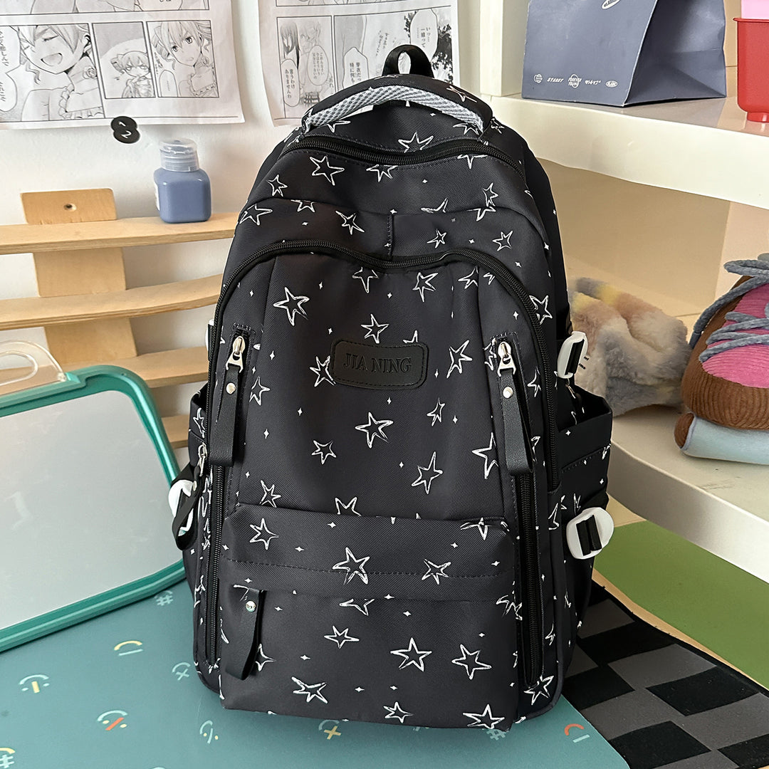 Multi-Functional Star-Embellished Backpack Stornfield 1791205930