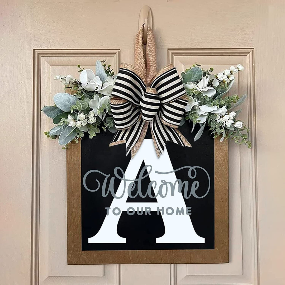 Customizable Welcome Door Sign