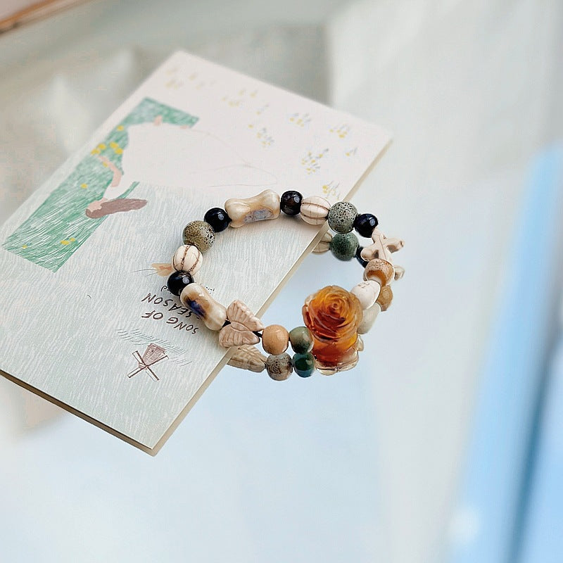 Heart-Shaped Beaded Bracelet Stornfield