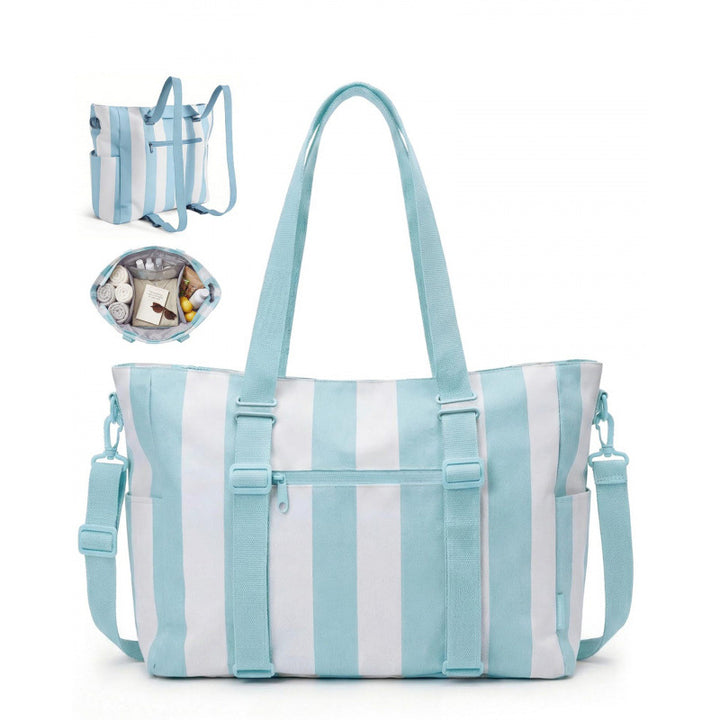Fashionable tote bag with multifunctional compartments Stornfield