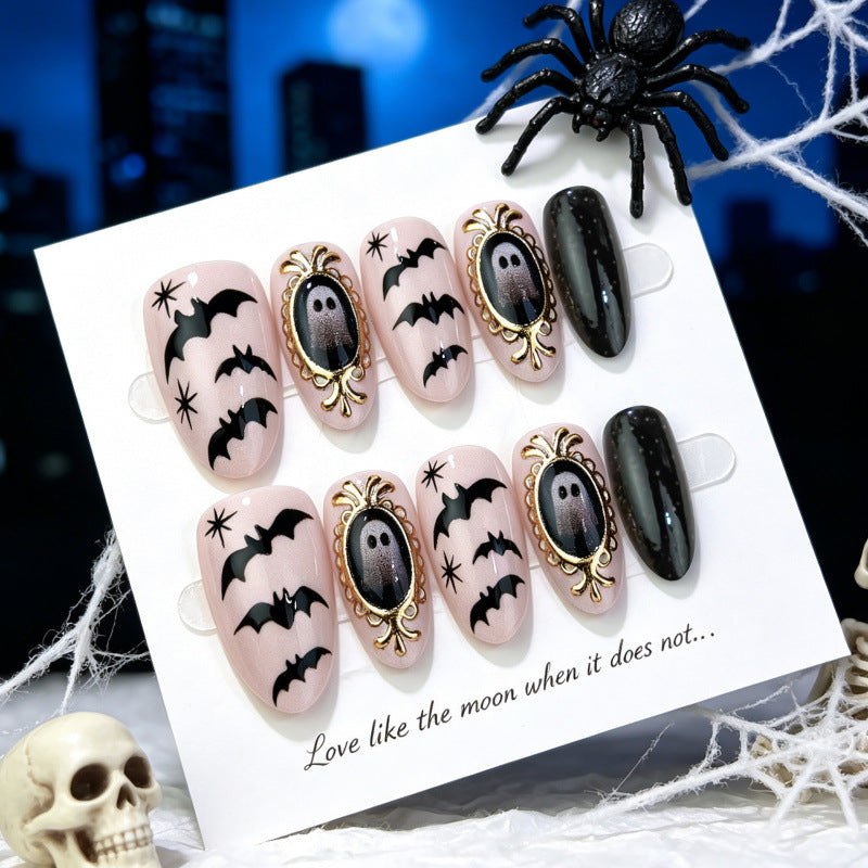 Halloween Themed Gothic Press-On Nails