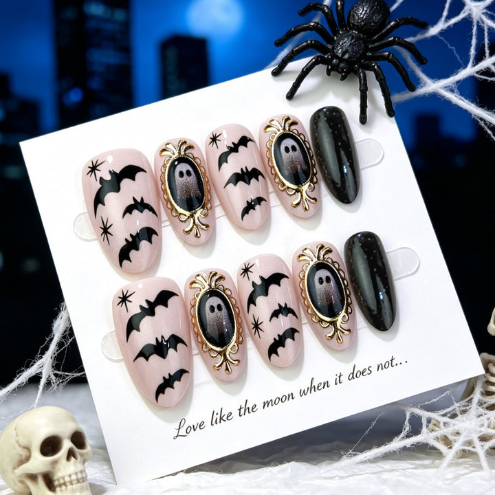 Halloween Themed Gothic Press-On Nails