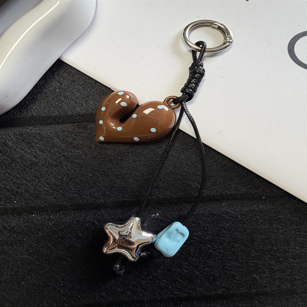 Decorative Heart-Shaped Keychain Stornfield
