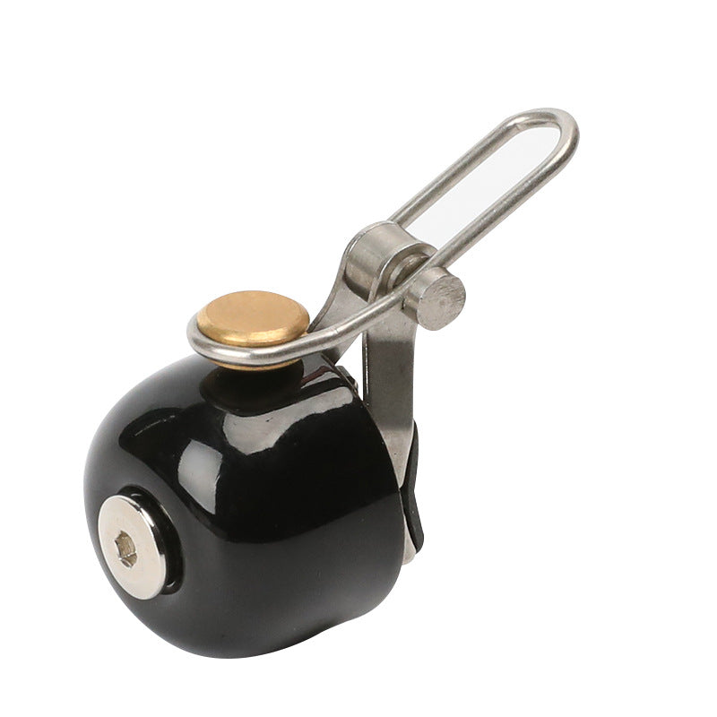 compact mini bicycle bell with stainless steel lever clamp Stornfield