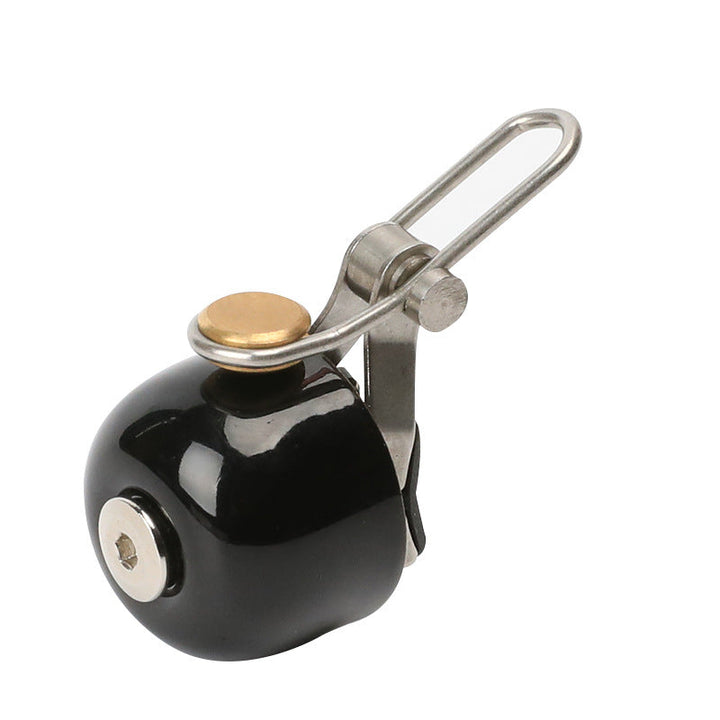 compact mini bicycle bell with stainless steel lever clamp Stornfield