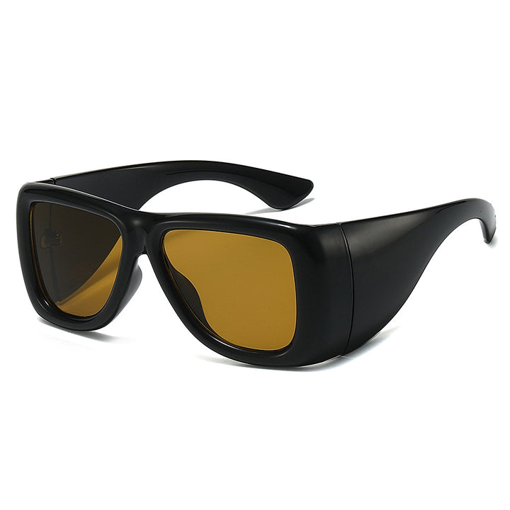 Oversized Fashion-Driven Shield Sunglasses Stornfield