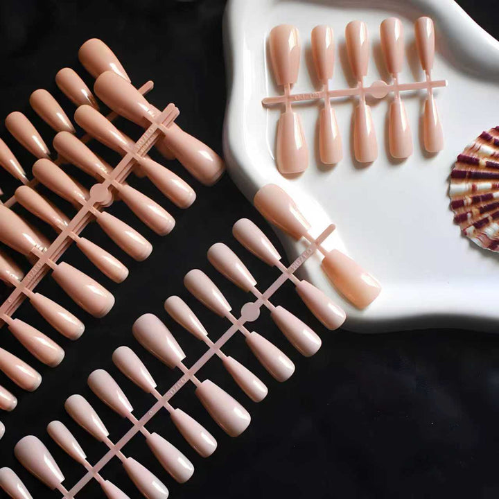 Elegant Long Press-On Nail Extensions Stornfield
