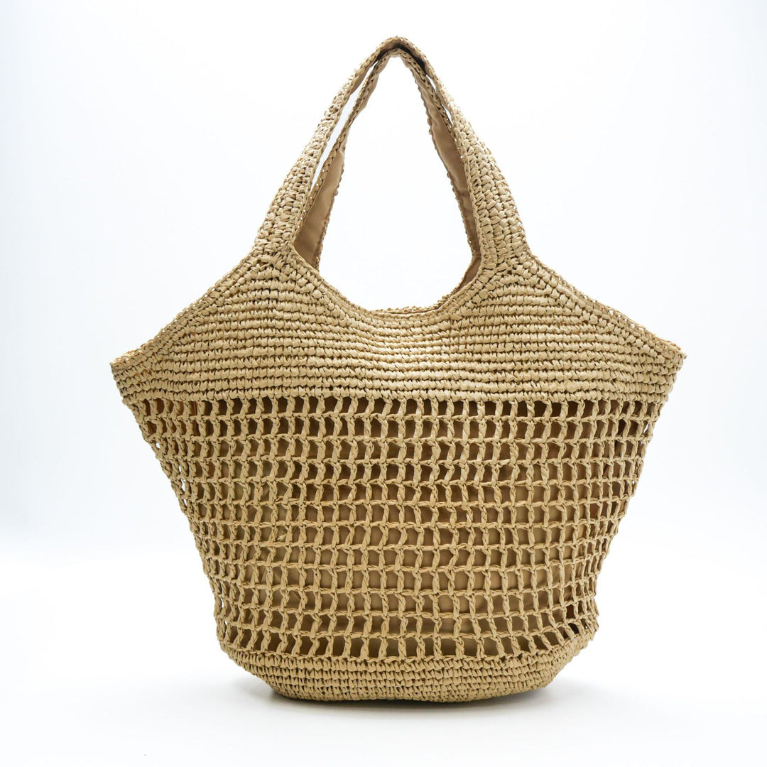Spacious market bag made of natural material Stornfield