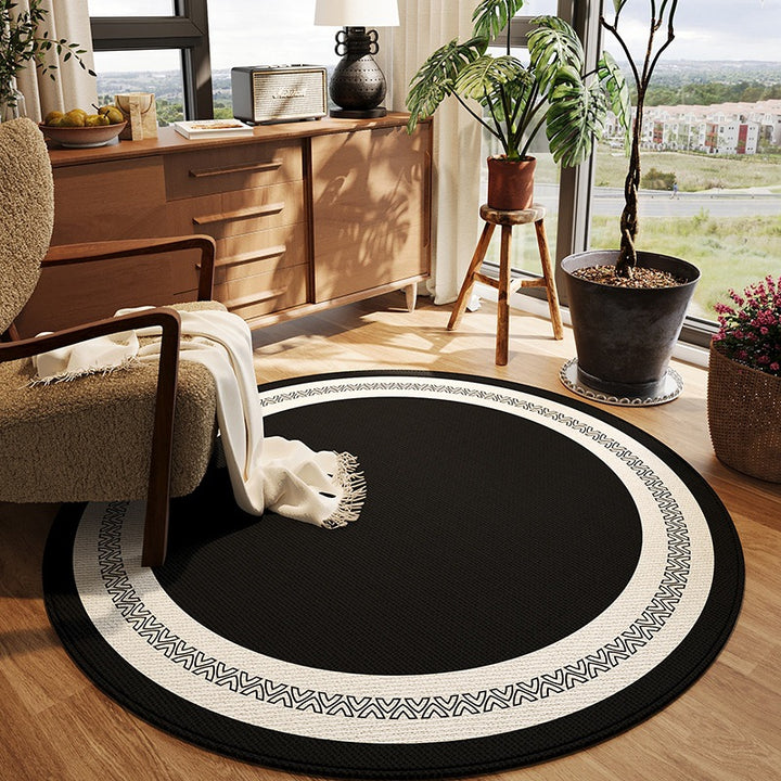 Home Decor Round Area Rug for Indoor Display