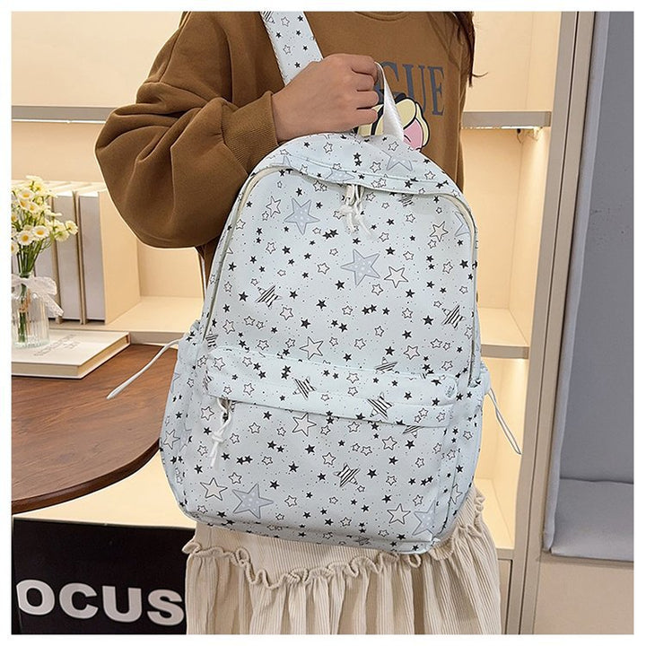 Backpack with Sparkling Star Motif and Charming Pendant Stornfield