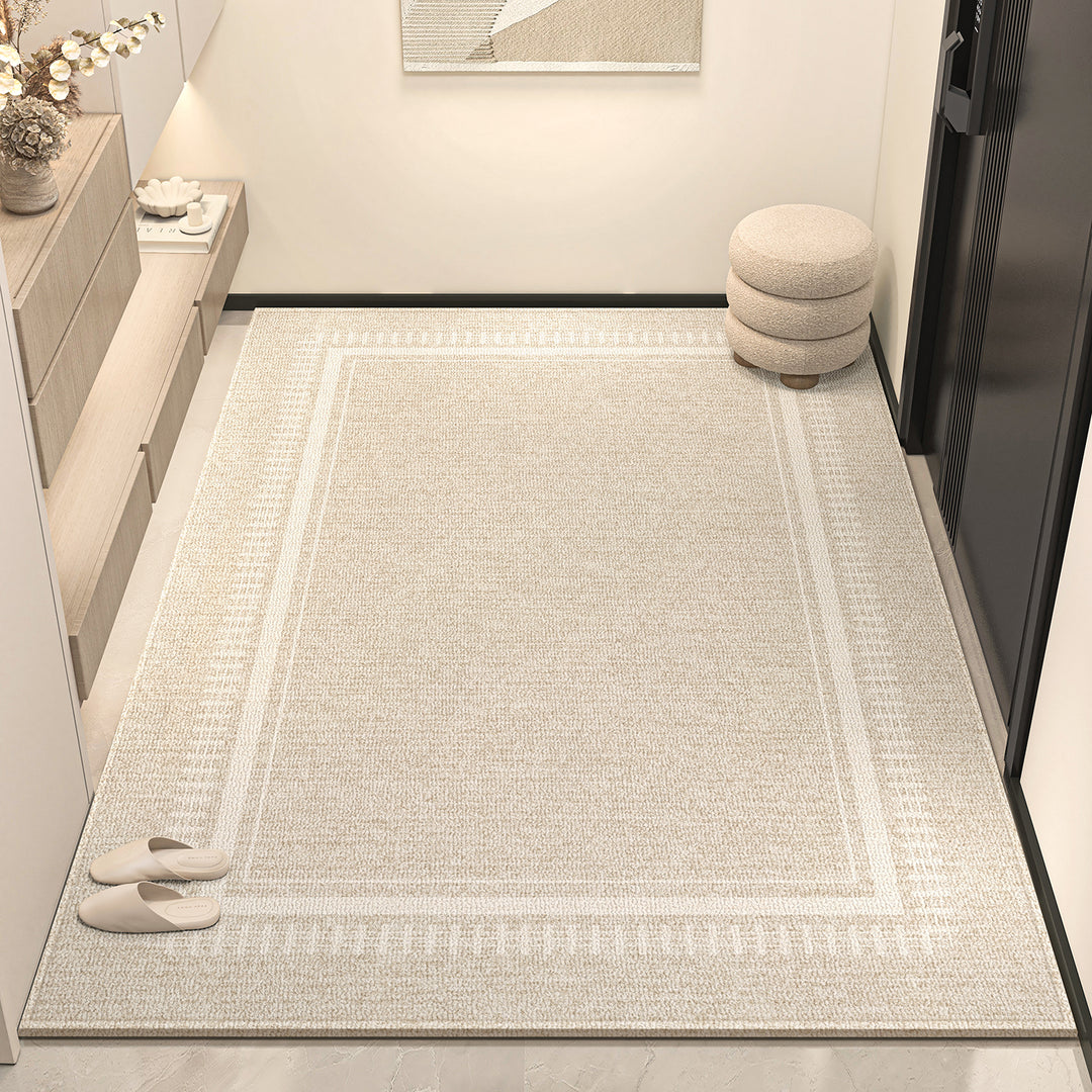 Elegant Geometric Patterned Entrance Mat