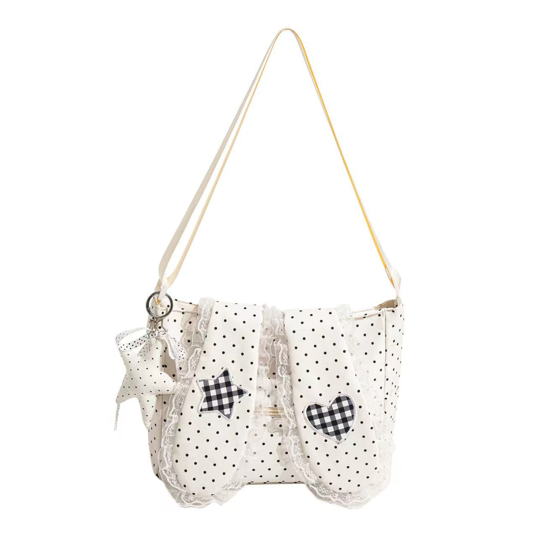 Backpack with Playful Design and Charming Applications Stornfield