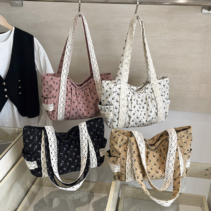 WoElegant Floral Print Tote Bag Stornfield