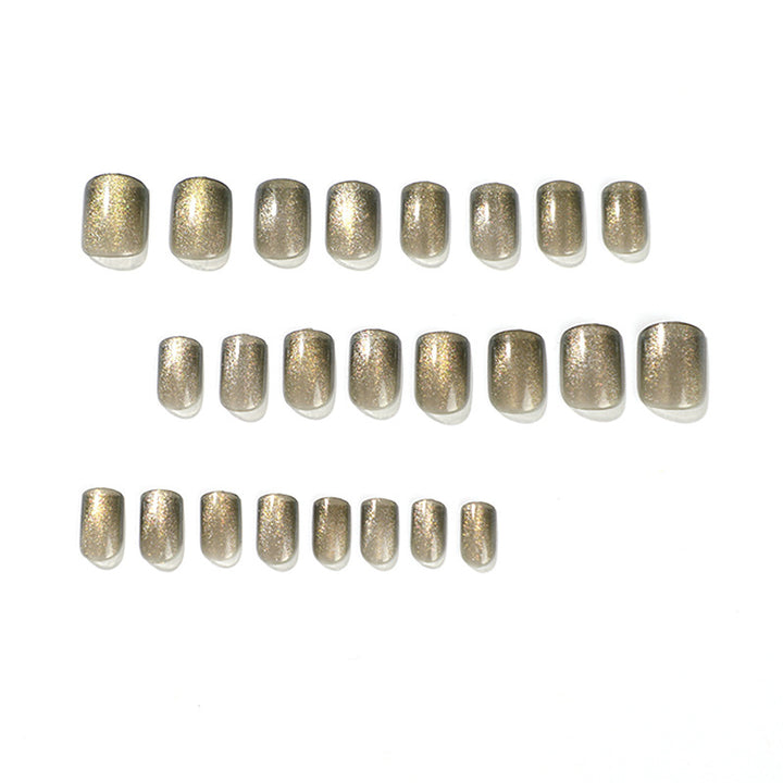 Artful Nail Extensions with Glitter and Ombre Effect Stornfield