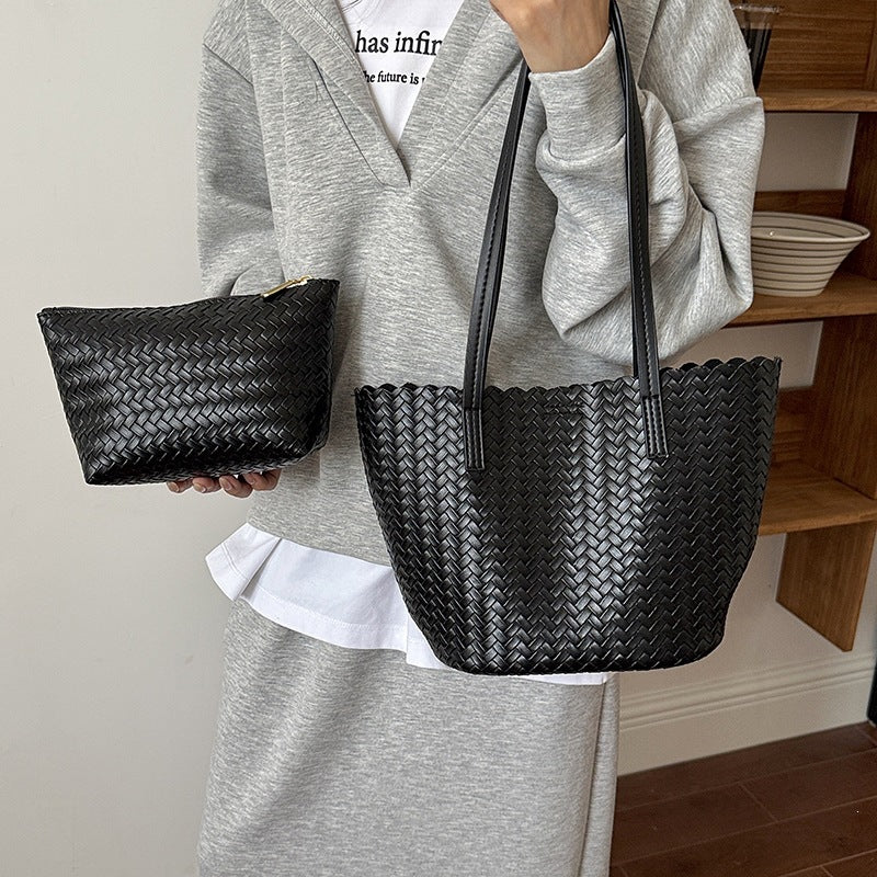 Stylish Woven Tote Bag