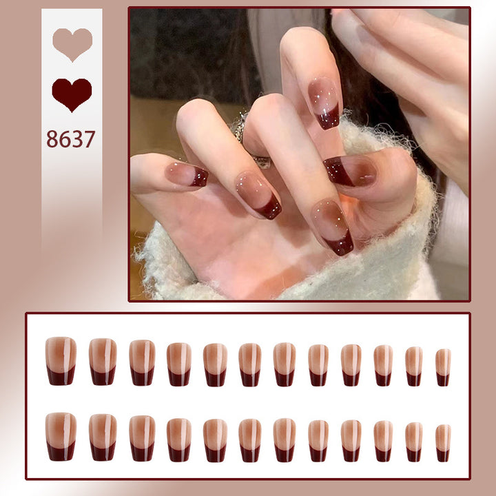 Minimalist Press-On Nail Art