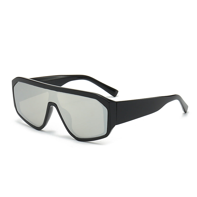 Men's Futuristic Oversized Shield Sunglasses Stornfield
