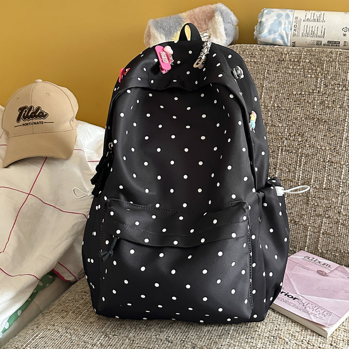 Polka Dot Lightweight Backpack Stornfield
