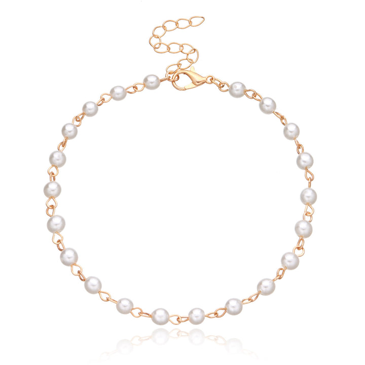 Elegant Beaded Chain Anklet Stornfield