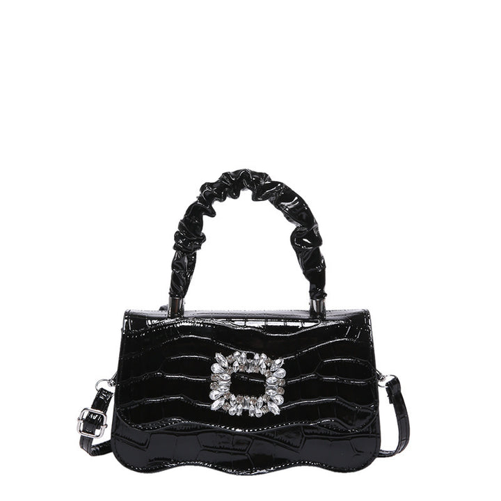 Glamorous Crocodile Texture Evening Handbag Stornfield