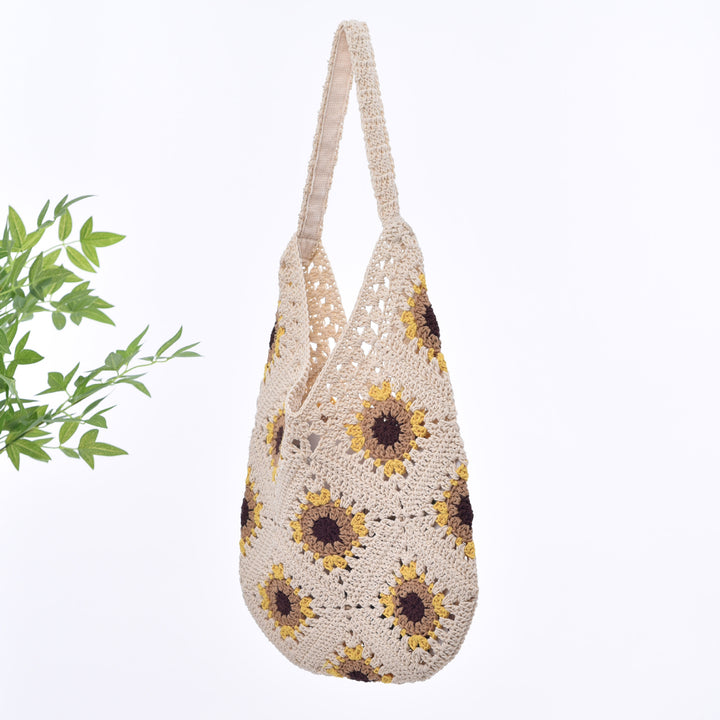 Handmade Crossbody Bag in Floral Design Stornfield